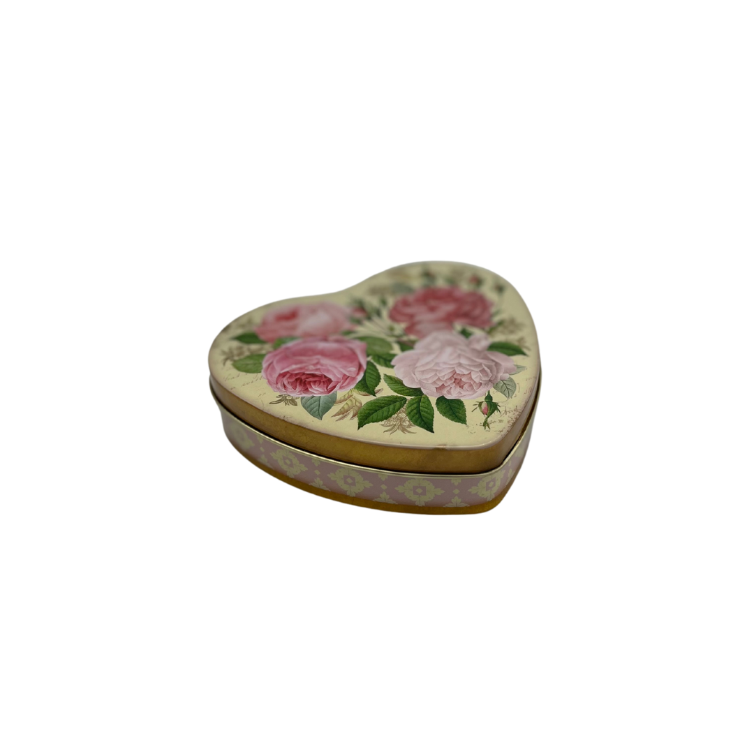 NOSTALGIC ROSES HEART TIN