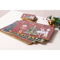 CHRISTMAS WONDERLAND PLACEMATS SET OF 6