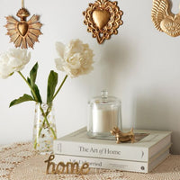 Welcome Home Sculpture - Gold