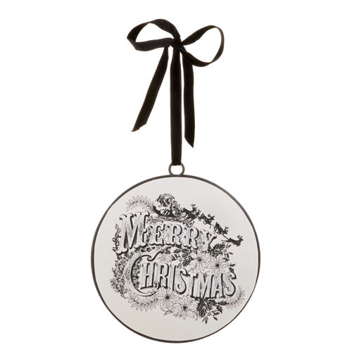 Deck The Halls Vintage Merry Christmas Disc