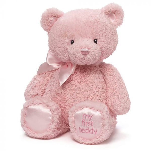Gund My First Teddy Pink Large