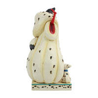 Jim Shore Disney Traditions - Cruella With Puppies - The Cute And The Cruel