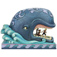 Jim Shore Disney Traditions - Monsro W/gepetto And Pinocchio - A Whale Of A Whale