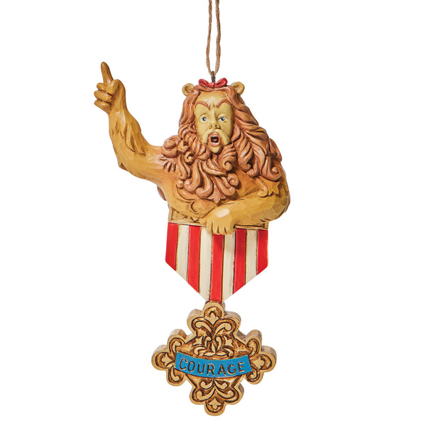 Jim Shore Wizard Of Oz - Cowardly Lion Heart - Hanging