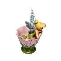 Jim Shore Disney Traditions - Tink Sitting In Flower - A Spot Of Tink