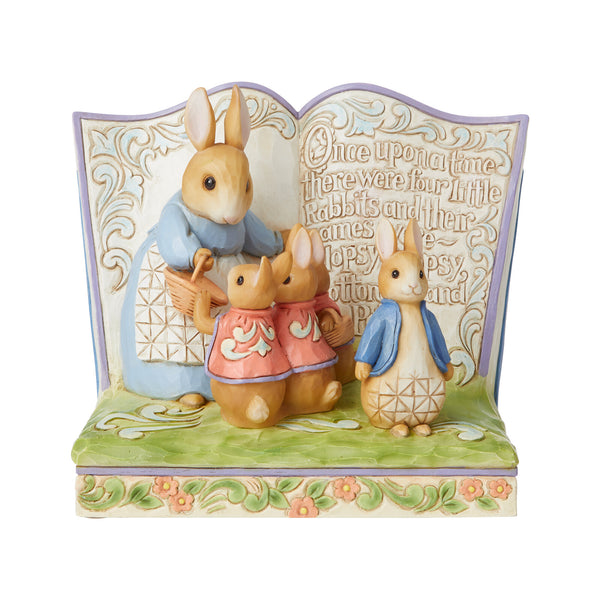 Jim Shore Beatrix Potter Peter Rabbit 14cm Storybook