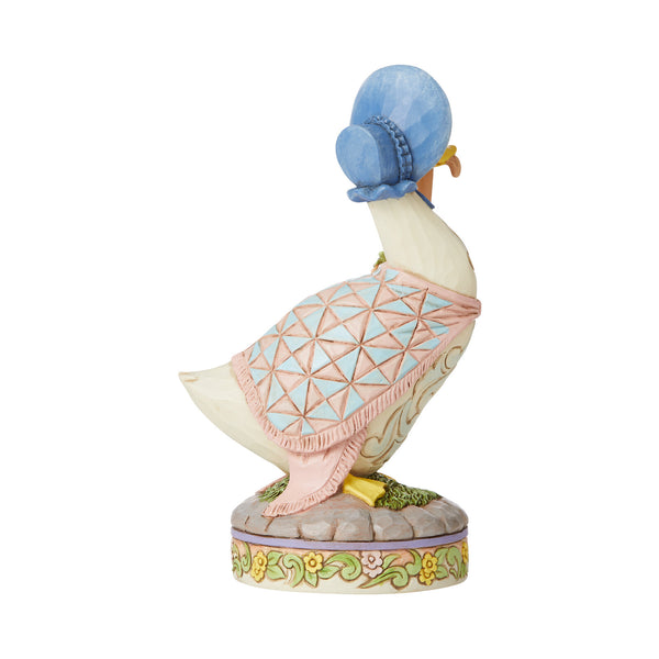 Jim Shore Beatrix Potter Jemima Puddle-duck 15cm Wearing A Shawl And A Poke Bonnet