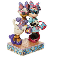 Jim Shore Disney Traditions - Minnie And Daisy Fashionistas - Fashionable Friends
