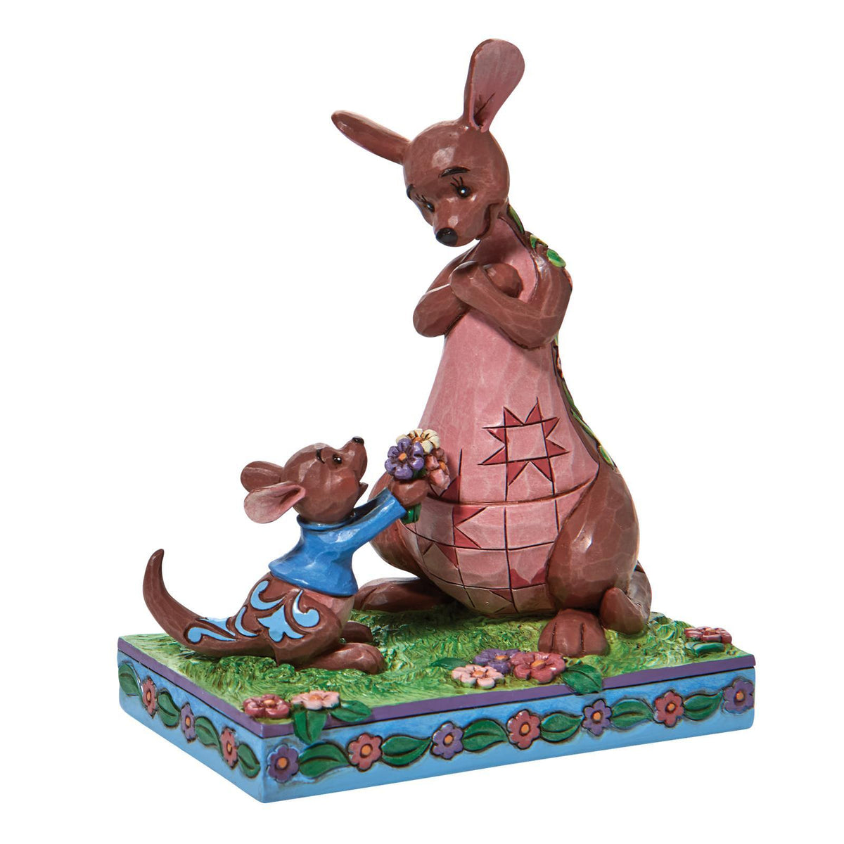 Jim Shore Disney Traditions  Roo & Kanga Flowers - The Sweetest Gift