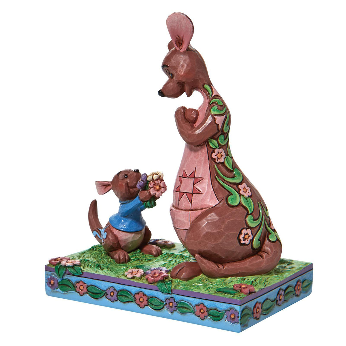 Jim Shore Disney Traditions  Roo & Kanga Flowers - The Sweetest Gift