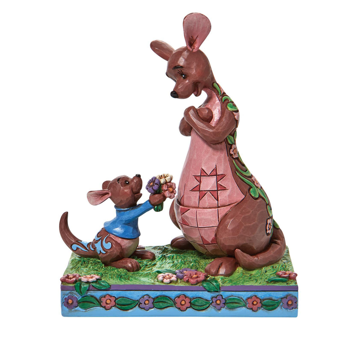Jim Shore Disney Traditions  Roo & Kanga Flowers - The Sweetest Gift