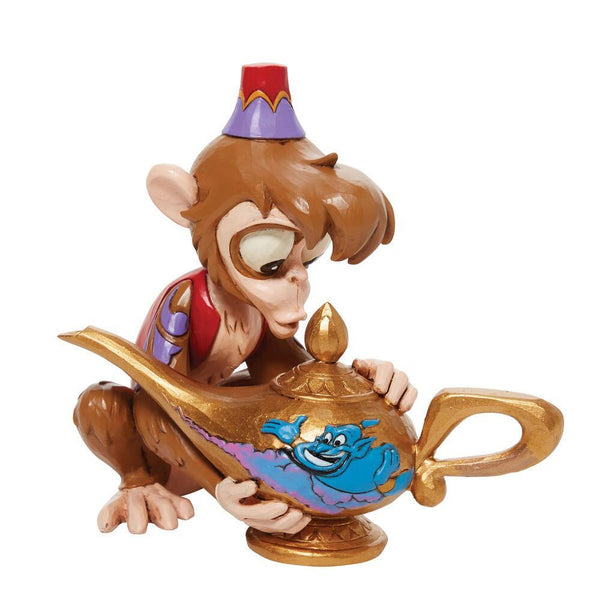 Jim Shore Disney Traditions - Abu W/genie Lamp - Monkey Business