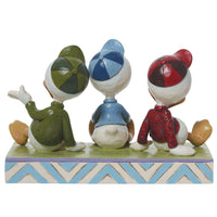 Jim Shore Disney Traditions - Huey, Dewey And Louie - Terrific Trio 
