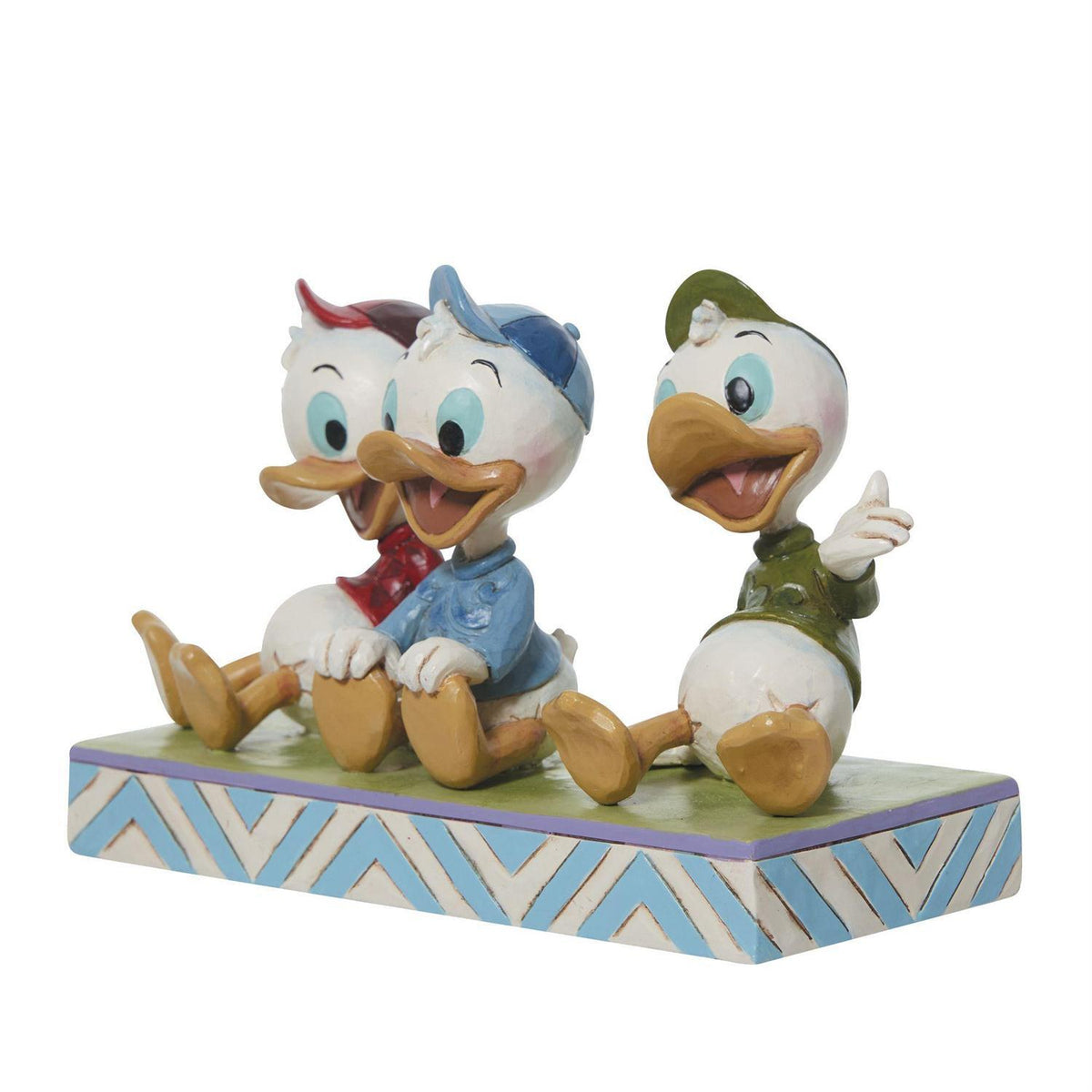 Jim Shore Disney Traditions - Huey, Dewey And Louie - Terrific Trio 