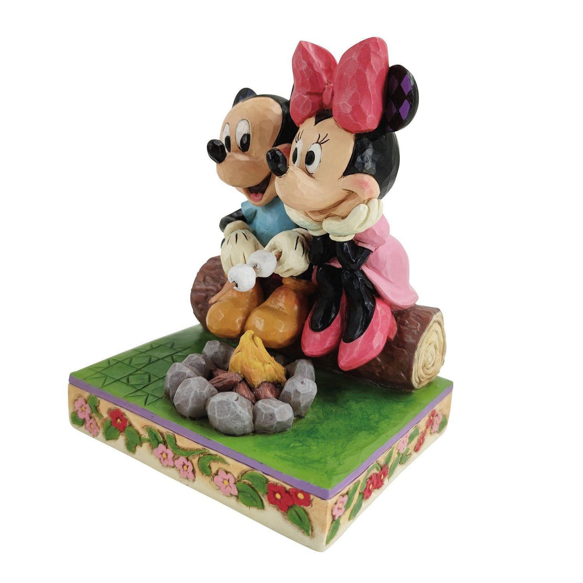 Jim Shore Disney Traditions - Mickey And Minnie Campfire - Love Warms The Heart