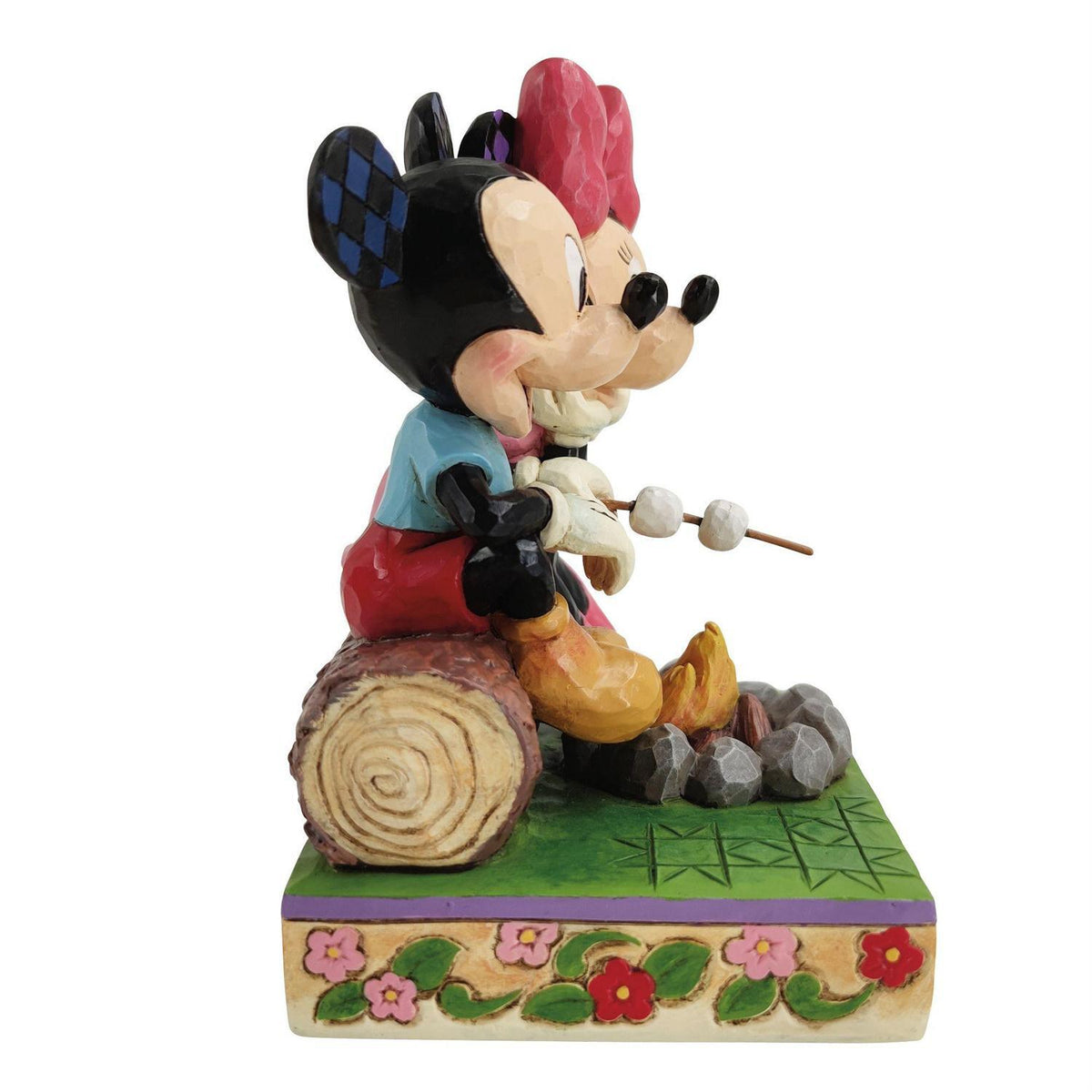 Jim Shore Disney Traditions - Mickey And Minnie Campfire - Love Warms The Heart