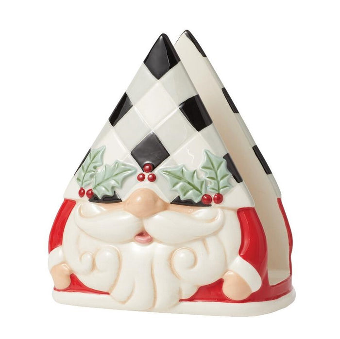 Jim Shore Highland Glen Gnome Napkin Holder