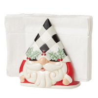 Jim Shore Highland Glen Gnome Napkin Holder