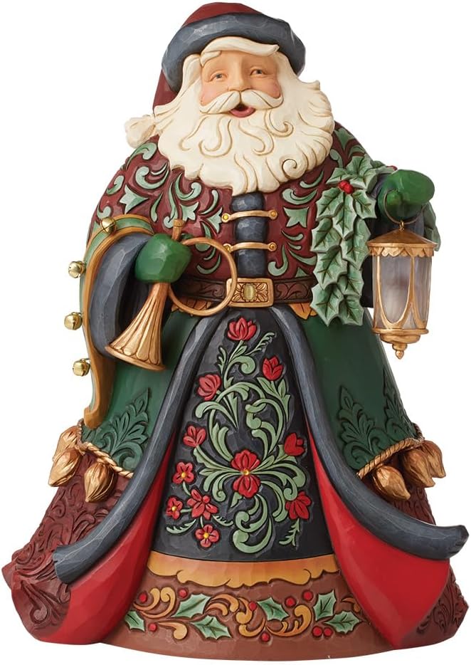 Jim Shore Heartwood Creek Deluxe Santa - Glad Tidings Of Joy