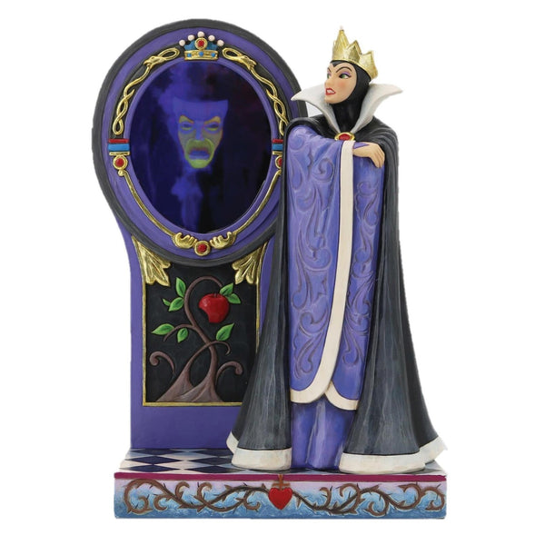 Jim Shore Disney Traditions - Evil Queen W/mirror - Who's The Fairest One Of All?