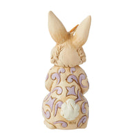 Jim Shore Heartwood Creek Bunny W/butterfly 8cm 