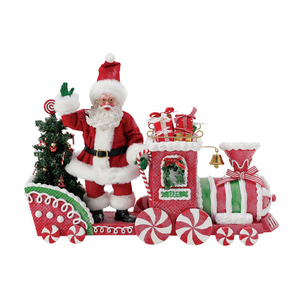 Possible Dreams Candy Cane Train 