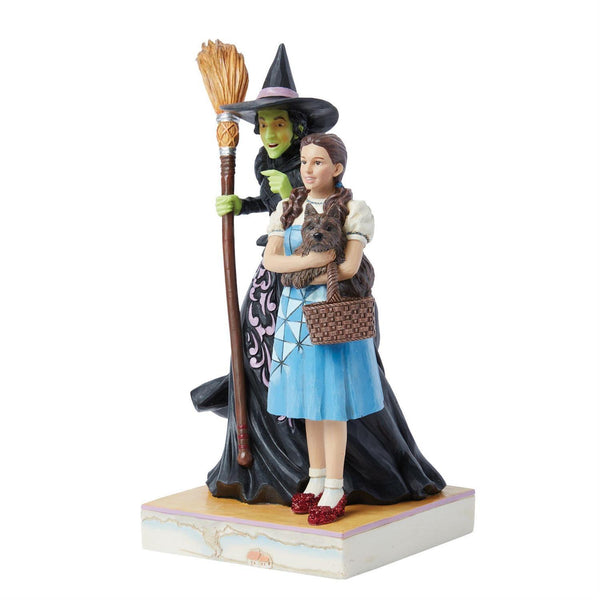 Jim Shore Wizard Of Oz - Dorothy And The Wicked Witch I'll Get You My Pretty 