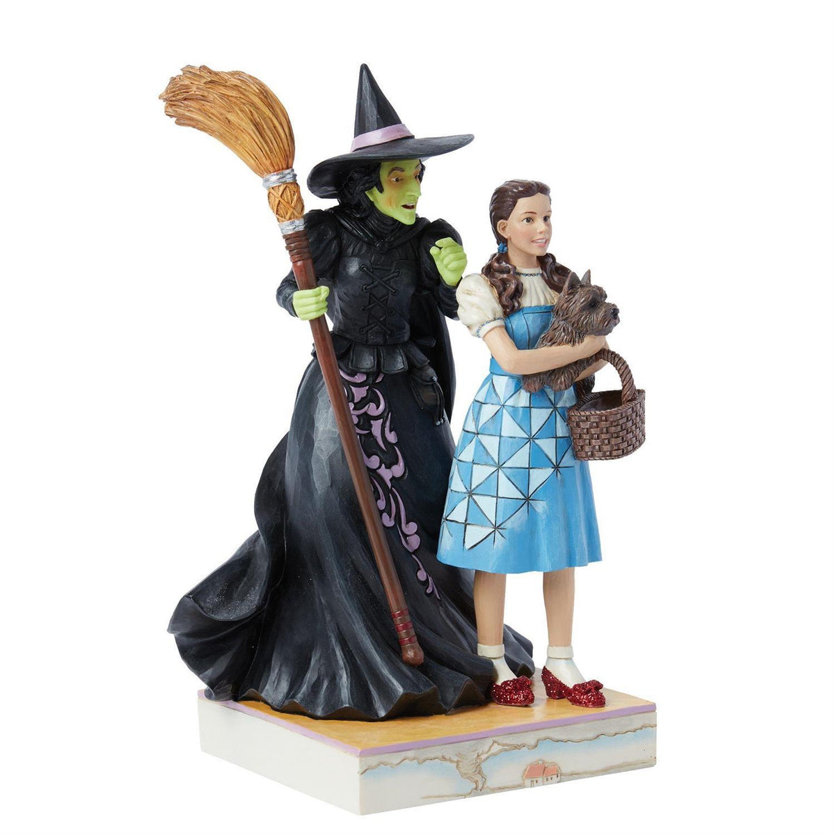Jim Shore Wizard Of Oz - Dorothy And The Wicked Witch I'll Get You My Pretty 