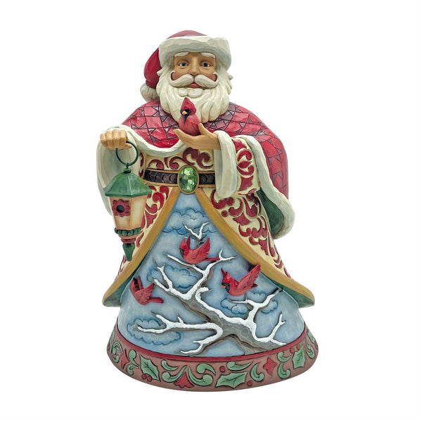 Jim Shore Heartwood Creek Deluxe Santa - Spreading Christmas Joy And Peace