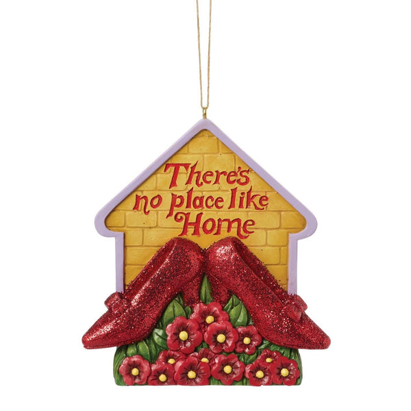Jim Shore Wizard Of Oz - Ruby Slippers Home - Hanging