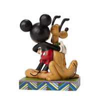 Jim Shore Disney Traditions - Mickey & Pluto - Best Pals