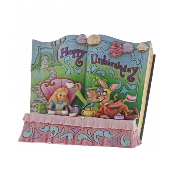 Jim Shore Disney Traditions Alice In Wonderland - Happy Unbirthday