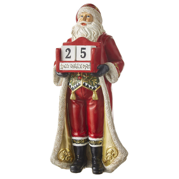 ADVENT CALENDER 13.75" SANTA