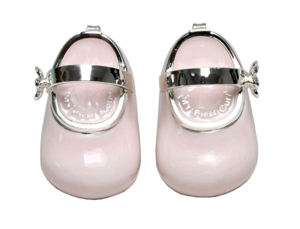 Trinket Box Baby Girl Boots Pink 