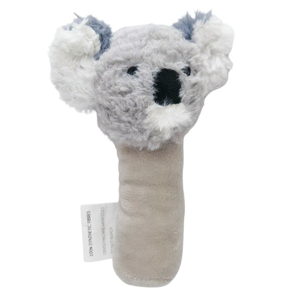 Baby Rattle Curly Koala Soft Toy 13cm