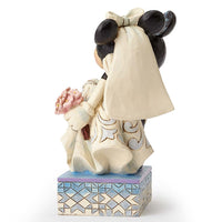 Jim Shore Disney Traditions - Mickey And Minnie Wedding - Congratulations  16.5cm