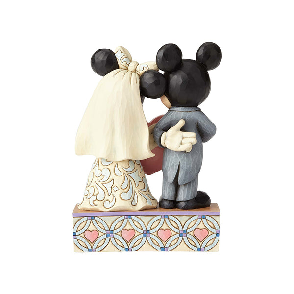 Jim Shore Disney Traditions - Mickey And Minnie Wedding - Two Souls One Heart