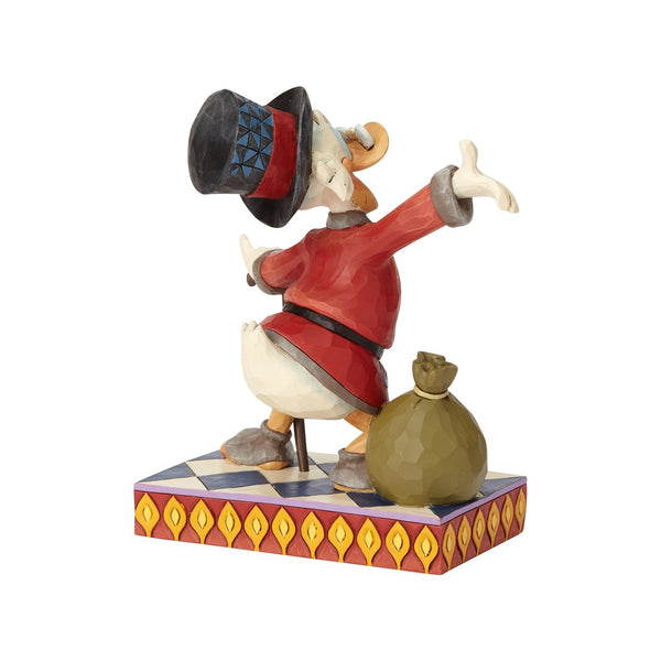 Jim Shore Disney Traditions - Duck Scrooge - Scrooge With Money Bank