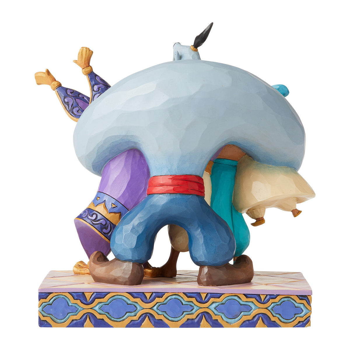 Jim Shore Disney Traditions - Aladdin - Aladdin Group Hug With Beard