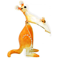Trinket Box Kangaroo Family 