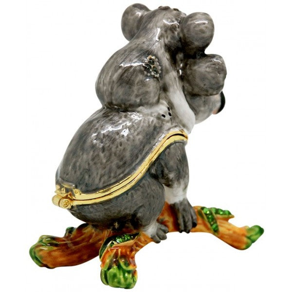 Trinket Box Koala Family