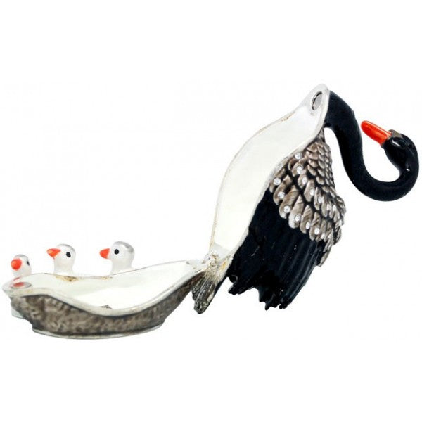 Trinket Box Black Swan