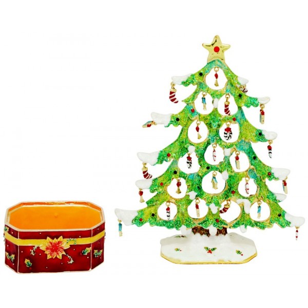 Xmas Trinket Box Large Christmas Tree