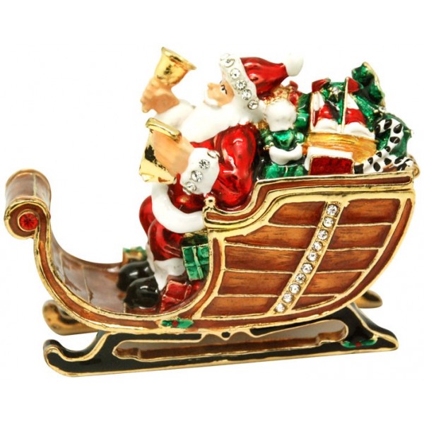 Xmas Trinket Box Xmas Sleigh