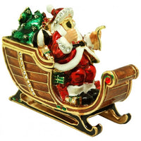 Xmas Trinket Box Xmas Sleigh