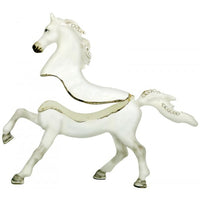 Trinket Box Arabian Horse - White