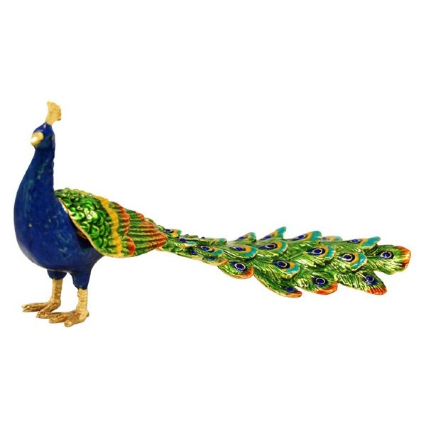 Trinket Box Peacock - Longtail