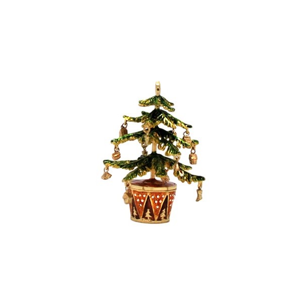 Xmas Trinket Box Potted Christmas Tree