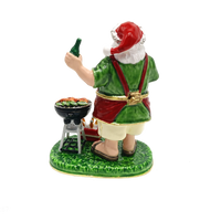 Xmas Trinket Box Santa Bbq