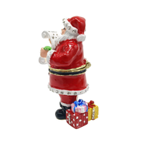 Xmas Trinket Box Santa List 